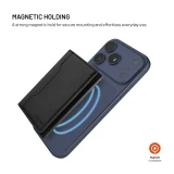 MagSafe Peněženka FIXED MagWallet Trifold, černá