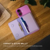 MagSafe Peněženka FIXED MagWallet Fold, světle fialová