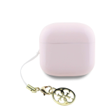 Guess Classic Logo Charm TWS růžová