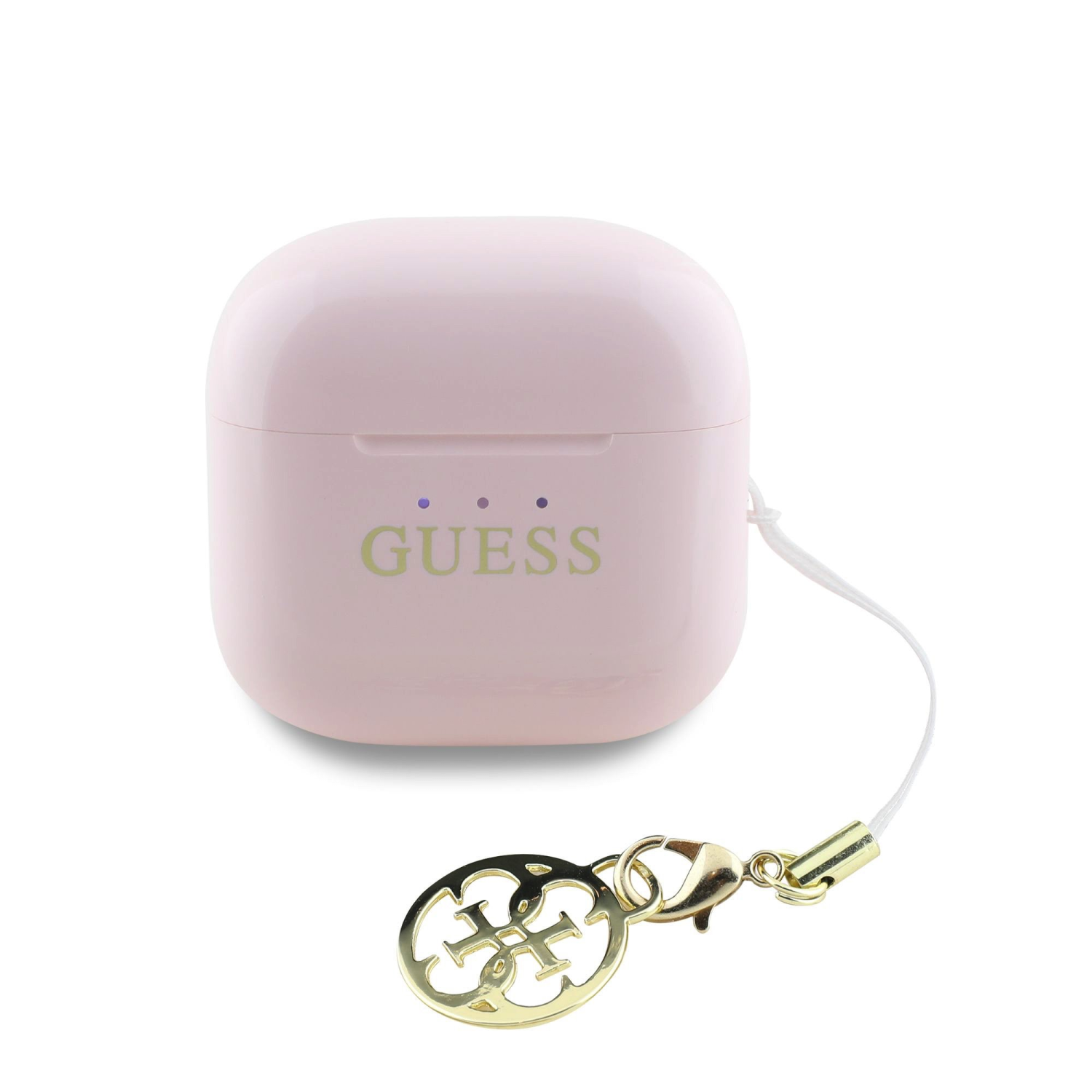 Guess Classic Logo Charm TWS růžová
