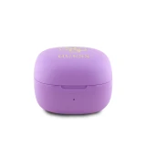 Guess 4G Logo Mini TWS Bezdrátová Sluchátka Purple
