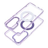 Case for Samsung S26 Frame Circle Stand compatible with MagSafe purple
