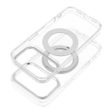 Case for iPhone 13 PRO Frame Circle Stand compatible with MagSafe transparent
