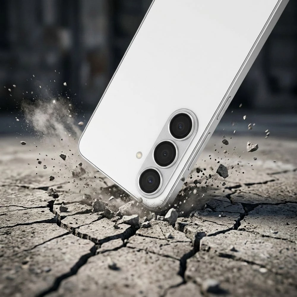 AR+AF Full Metal Tempered Glass for SAMSUNG S26 silver