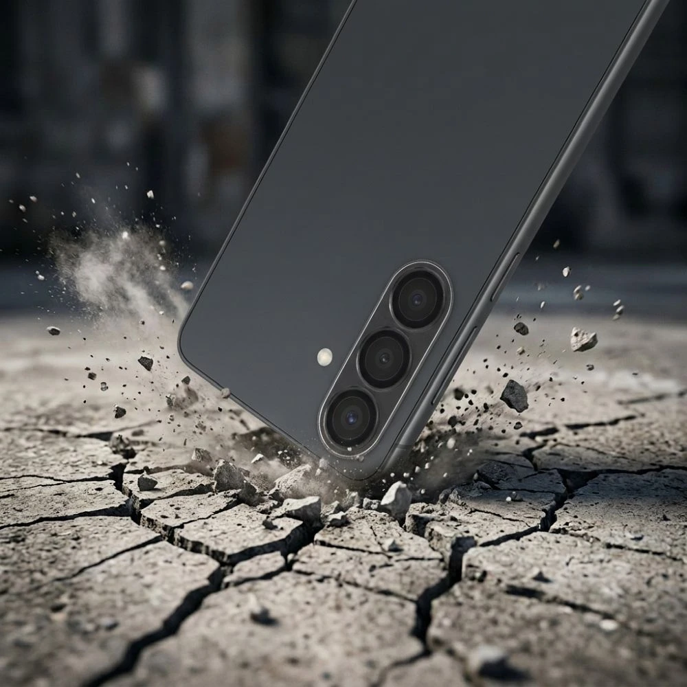 AR+AF Full Metal Tempered Glass for SAMSUNG S26 black