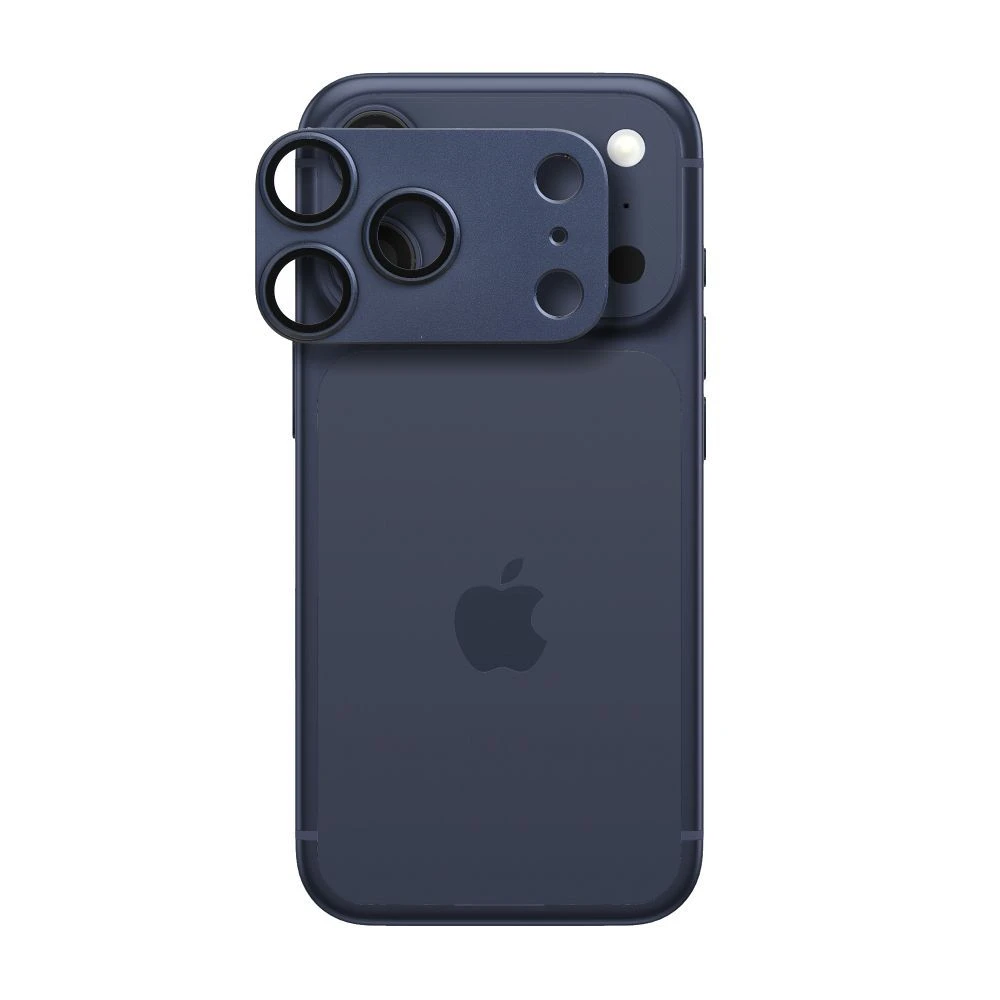 AR+AF Full Metal Tempered Glass for IPHONE 17 PRO MAX blue