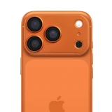AR+AF Full Metal Tempered Glass for IPHONE 17 PRO MAX orange