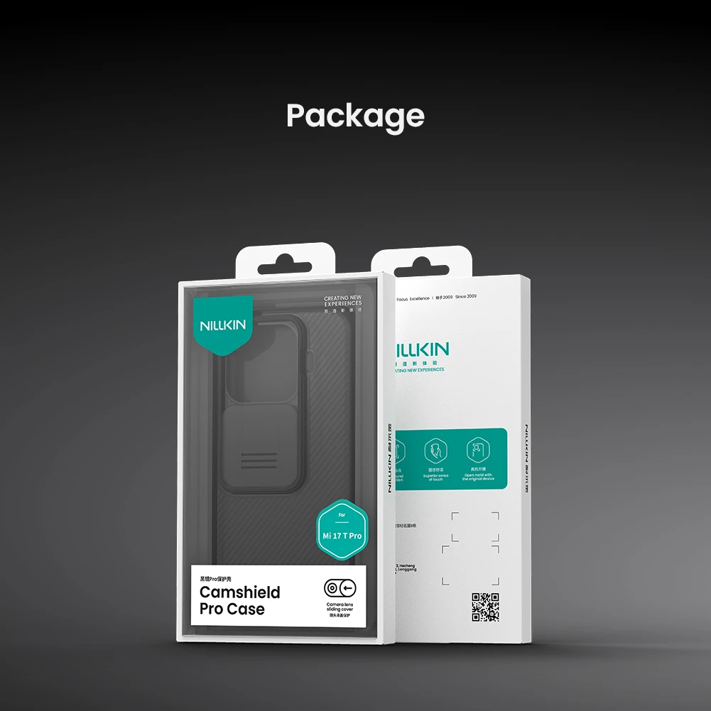 Nillkin CamShield PRO Zadní Kryt pro Xiaomi 17T Pro Black