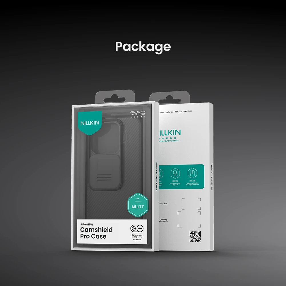 Nillkin CamShield PRO Zadní Kryt pro Xiaomi 17T Black