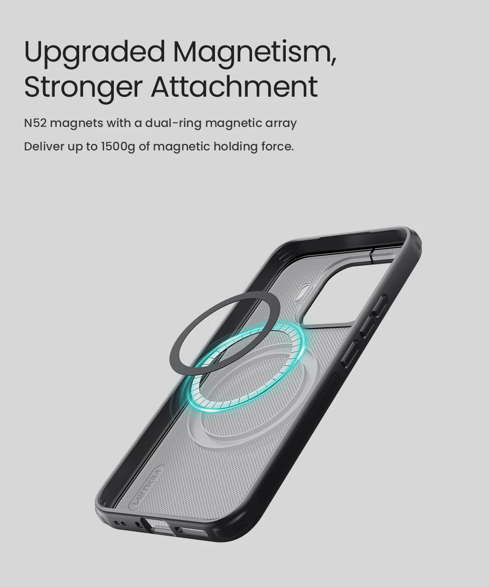 Nillkin Super Frosted PRO Magnetic Zadní Kryt pro Xiaomi 17T Pro Black
