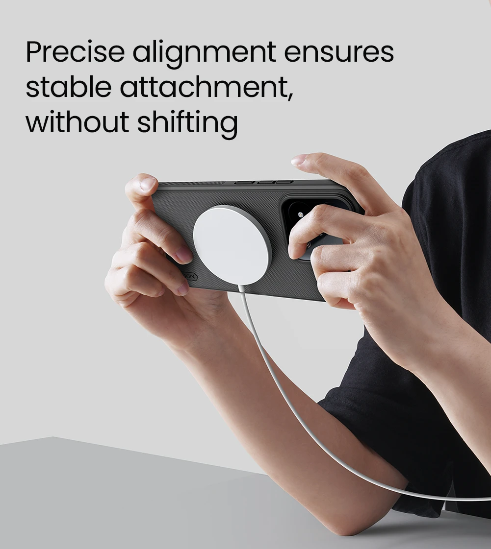 Nillkin Super Frosted PRO Magnetic Zadní Kryt pro Xiaomi 17T Pro Black