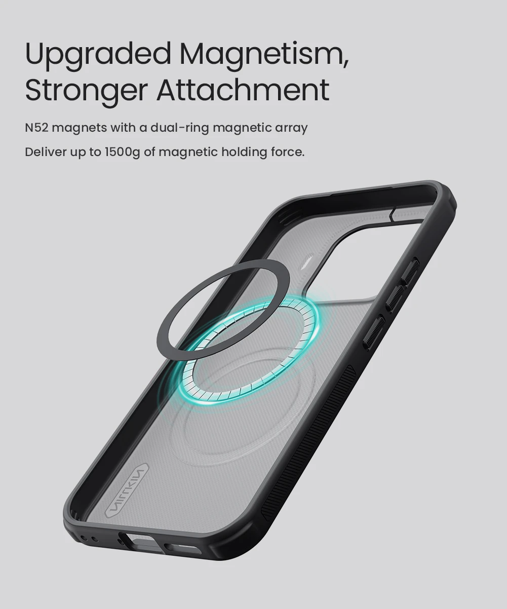 Nillkin Super Frosted PRO Magnetic Zadní Kryt pro Xiaomi 17T Black