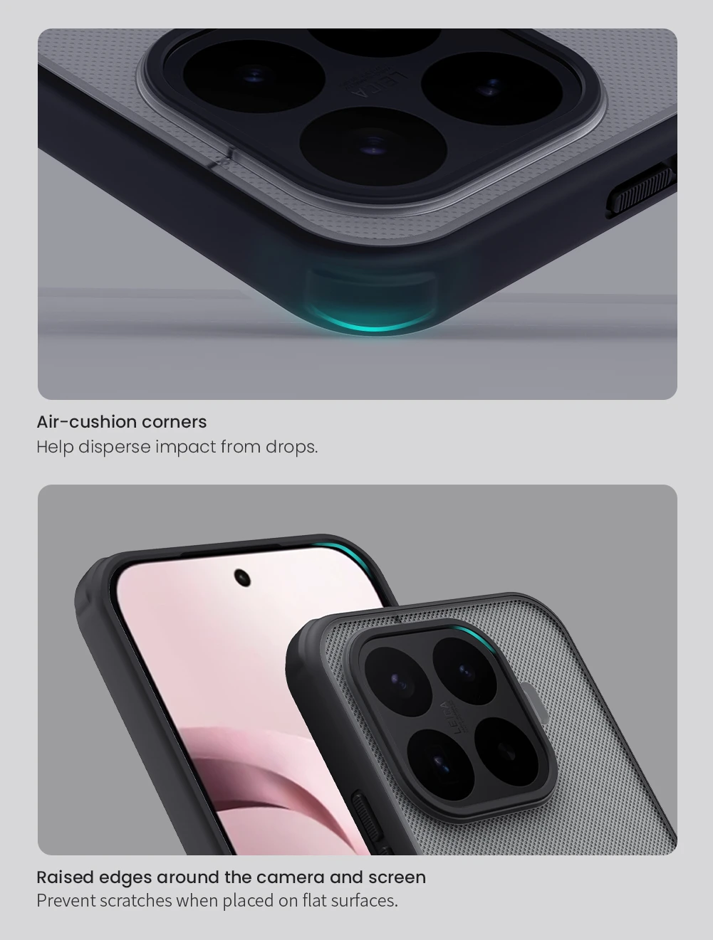 Nillkin Super Frosted PRO Zadní Kryt pro Xiaomi 17T Transparent Black