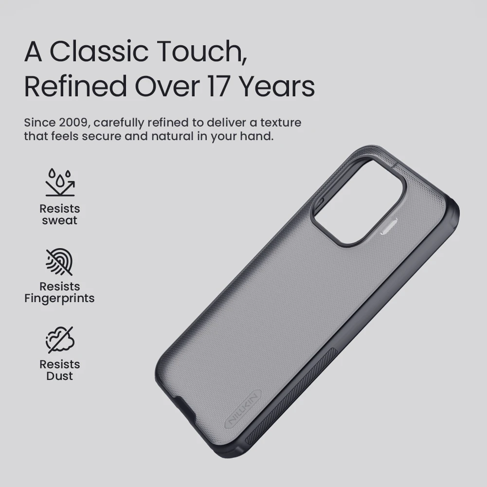 Nillkin Super Frosted PRO Zadní Kryt pro Xiaomi 17T Black