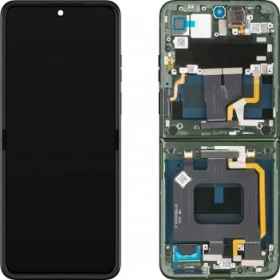 Motorola RAZR 60 LCD Display + Dotyková Deska + Přední Kryt Gibraltar Sea (Service Pack)