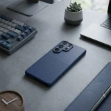 Zadní kryt Easy Dual Case pro Samsung Galaxy A07 / A08, modrá