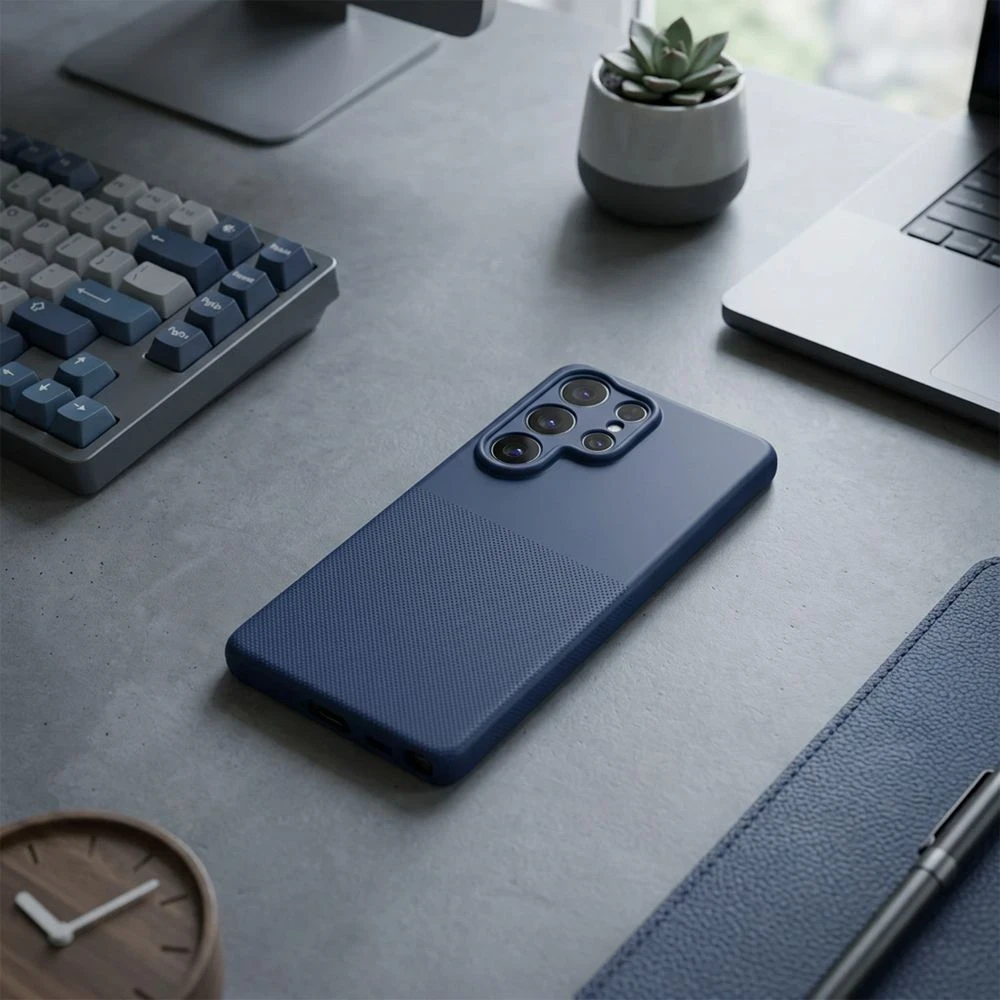 Zadní kryt Easy Dual Case pro Samsung Galaxy A07 / A08, modrá