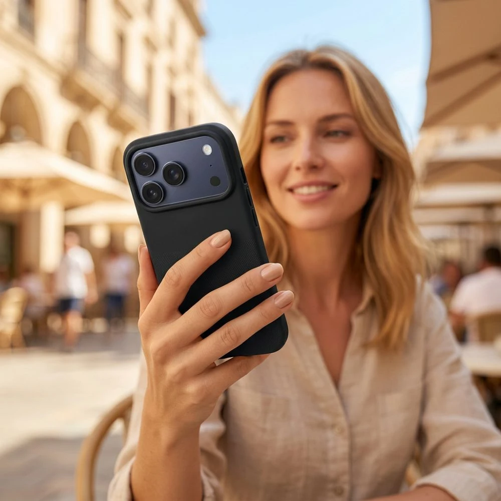 Case for iPhone 13 Pro Easy Dual black