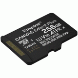 Paměťová karta 256GB Kingston microSDXC Canvas SelectPlus Gen3 150MB/s A1 s adaptérem
