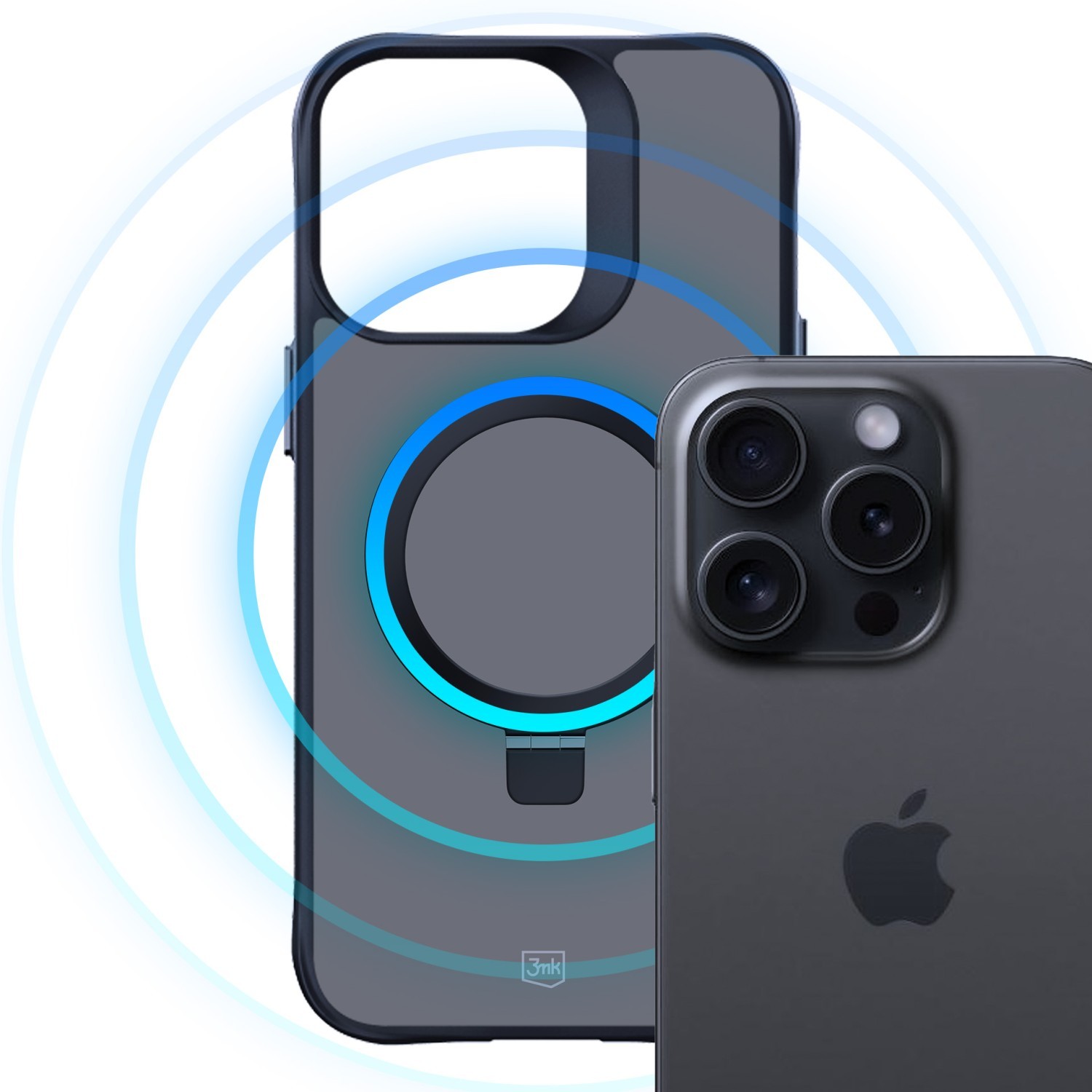 Zadní kryt 3mk Smoke Case Mag&Stand pro Apple iPhone Air