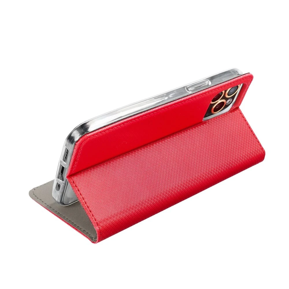 Flip case for Oppo Reno 15F Smart Case Book red