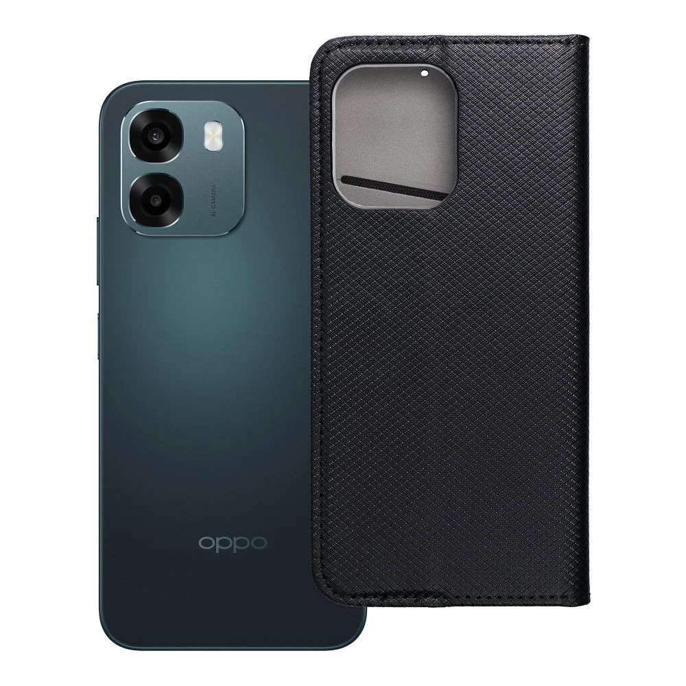 Flip case for Oppo A6 Smart Case Book black