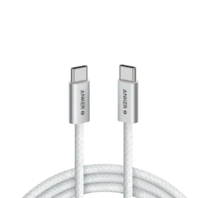 Kabel Anker Zolo USB-C/USB-C 1,8m 240W, bílá