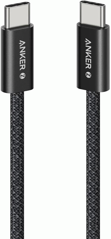 Kabel Anker Zolo USB-C/USB-C 1m 240W, černá