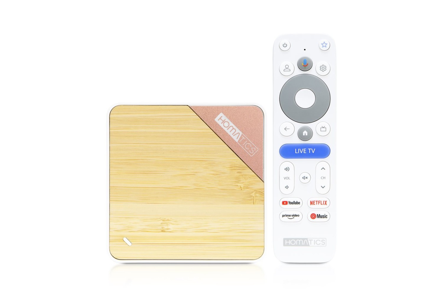 Homatics Box 4K V2 4K / Google TV 14 / 2GB/32GB / Wi-Fi 6 / Dolby Atmos