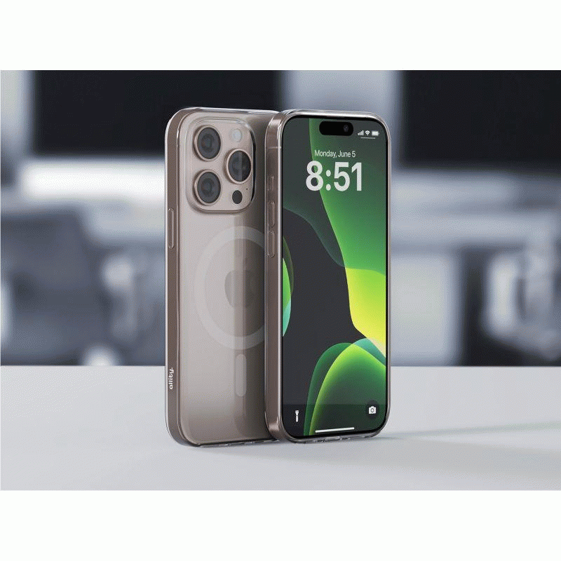 Zadní kryt Allity Mag pro Apple iPhone 14 Pro, transparentní