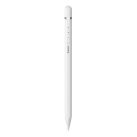 Stylus Baseus Smooth Writing 2 s bezdrátovým nabíjením a kabelem USB/USB-C, bílá