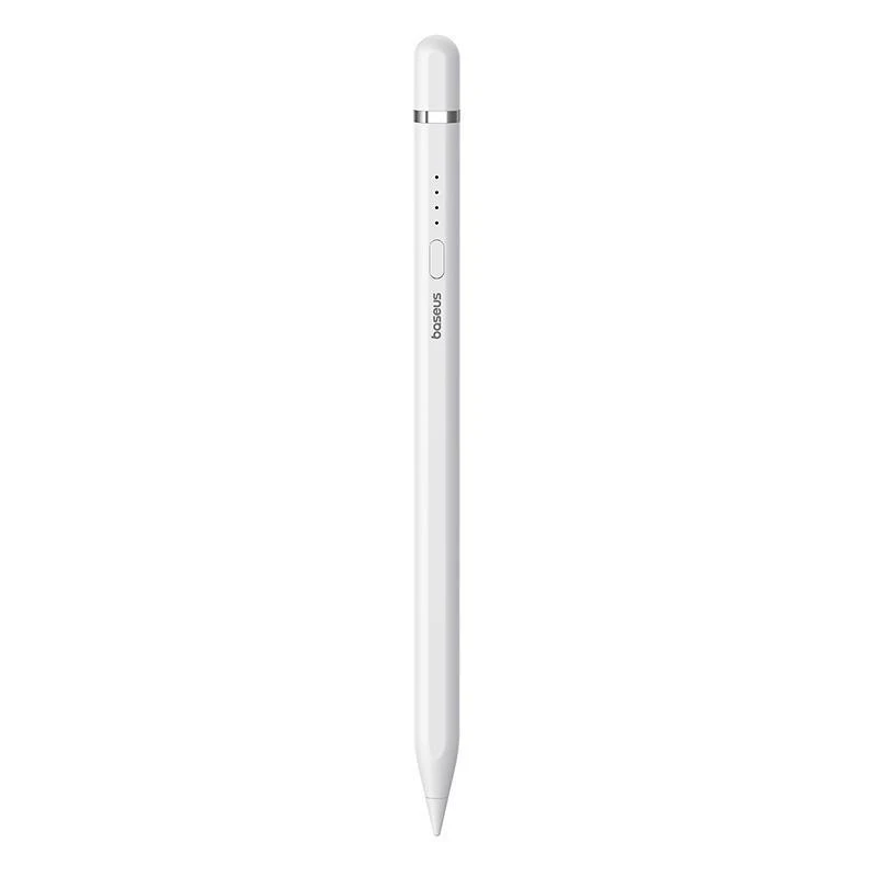 Stylus Baseus Smooth Writing 2 s bezdrátovým nabíjením a kabelem USB/USB-C, bílá