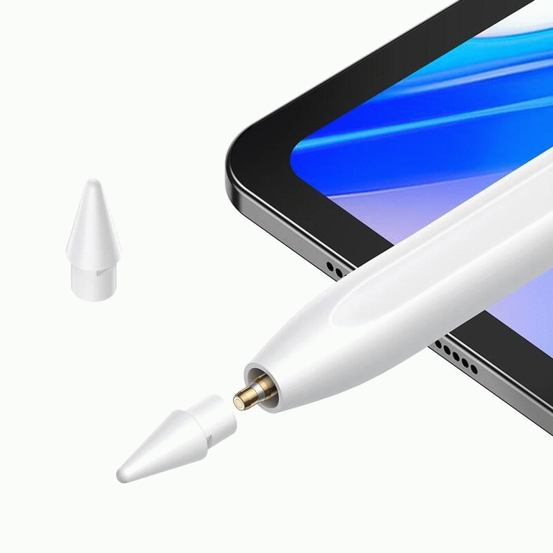 Stylus Baseus Smooth Writing 2 s LED indikátory, bílá