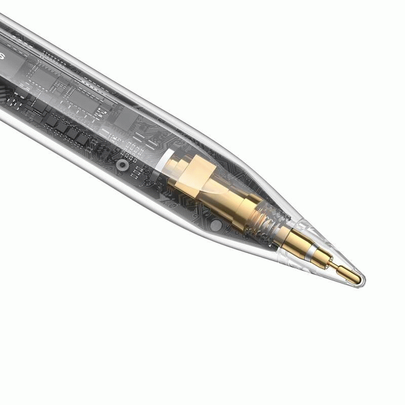 Stylus Baseus Smooth Writing 2 s LED indikátory, bílá