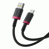 Kabel Baseus Dura USB/USB-C 1m 60W, červeno/černá