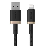 Kabel Baseus Dura USB/Lightning 1m 2.4A černo zlatý