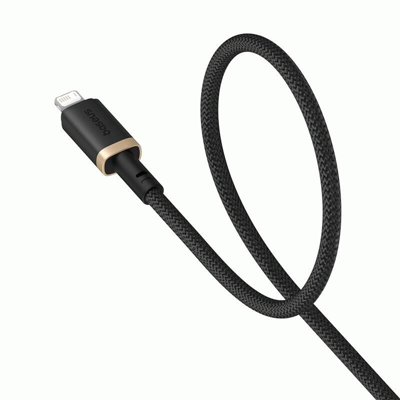 Kabel Baseus Dura USB/Lightning 1m 2.4A, černo/zlatá