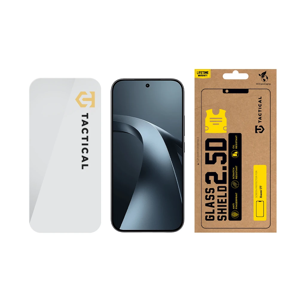 Tactical Glass Shield 2.5D sklo pro Xiaomi 17T Clear