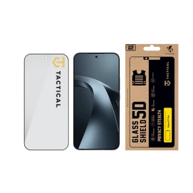 Tactical Glass Shield Privacy Stealth 5D sklo pro Xiaomi 17T Pro Black