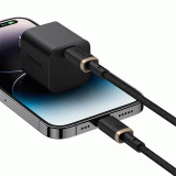 Kabel Baseus Dura USB-C/Lightning 1m 20W, černo/zlatá