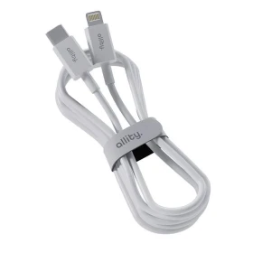 Kabel Allity AUC-03 USB-C/Lightning 1m 27W, bílá