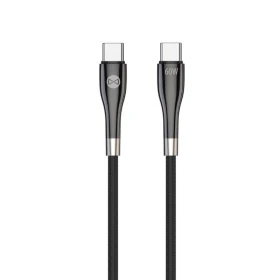 Kabel Forever USB-C/USB-C 1m 60W, černá