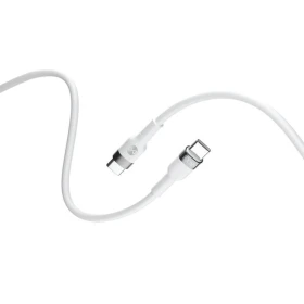 Kabel Forever Flexible USB-C/USB-C 2m 100W, bílá