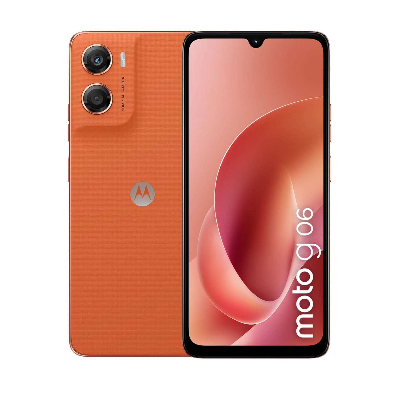 Motorola Moto G06 4GB/128GB  PANTONE Arabesque (oranžová)