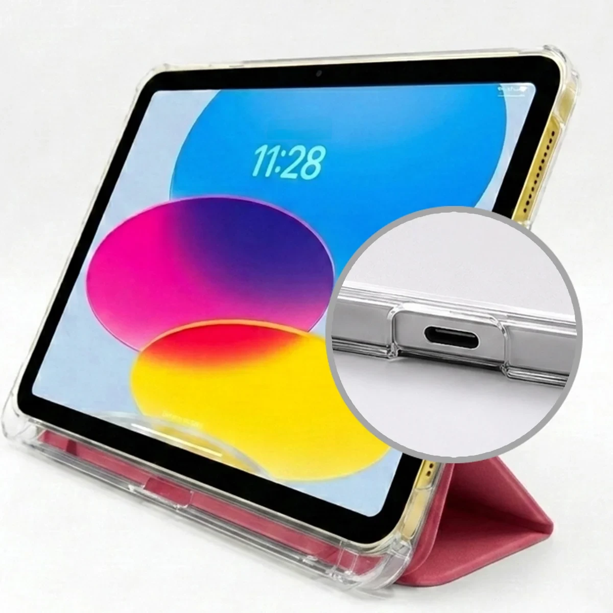 3mk ochranné pouzdro Hardy TabCase pro Apple iPad A16 (10/11) (11"), pink