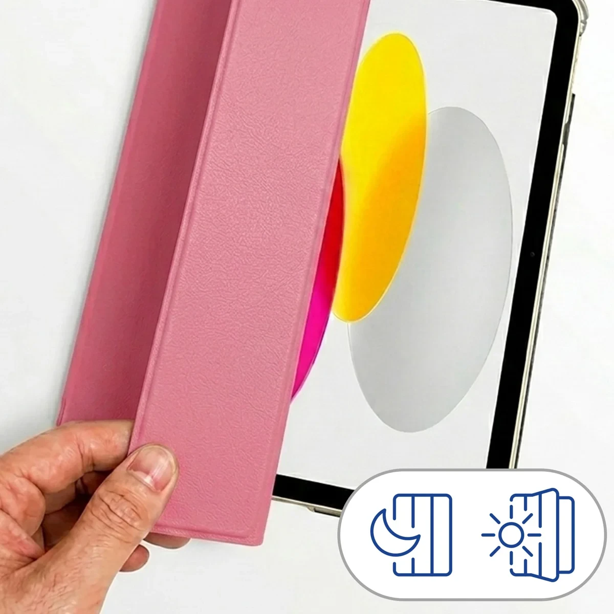3mk ochranné pouzdro Hardy TabCase pro Apple iPad A16 (10/11) (11"), pink