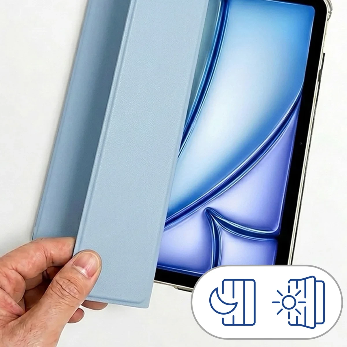 3mk ochranné pouzdro Hardy TabCase pro Apple iPad Air 11 (M2/M3/M4) (11"), blue