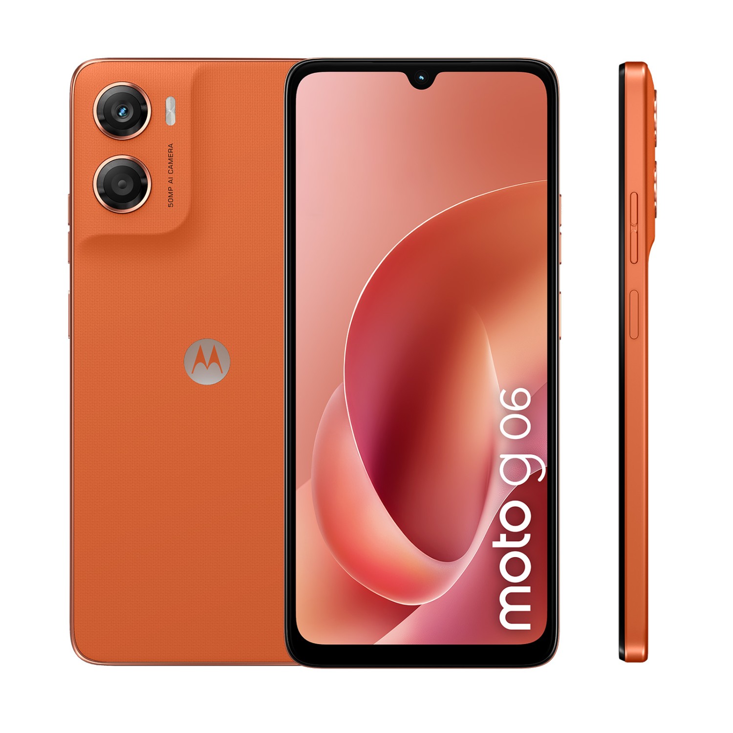 Motorola Moto G06 4GB/256GB  PANTONE Arabesque (oranžová)