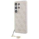 GUESS case for SAMSUNG S26 Ultra GUHMS26LGF4GPI (PU 4G Classic Logo with Charm) pink