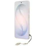 GUESS case for SAMSUNG S26 Ultra GUHMS26LGF4GPI (PU 4G Classic Logo with Charm) pink